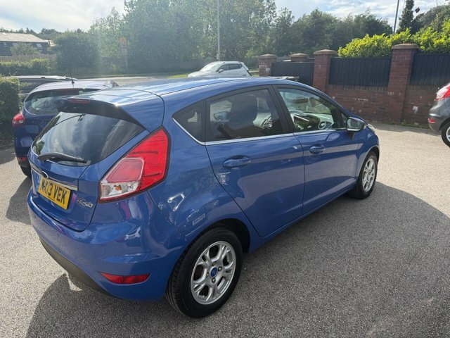 Ford Fiesta 1.6 Tdci Econetic Titanium Hatchback Ma Blue #4