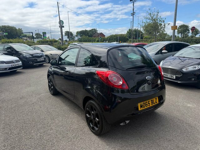 Ford KA 1.2 Zetec Black Edition Hatchback Manua Black #3