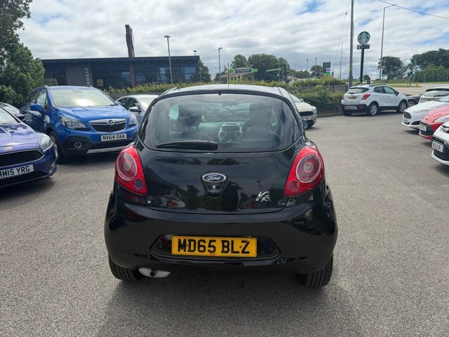 Ford KA 1.2 Zetec Black Edition Hatchback Manua Black #4