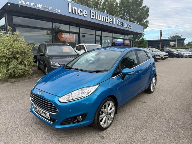 Ford Fiesta 1.6 Tdci Titanium X Hatchback Eu Blue