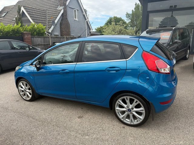 Ford Fiesta 1.6 Tdci Titanium X Hatchback Eu Blue #2