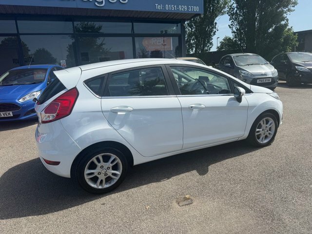 Ford Fiesta 1.5 Tdci Zetec Hatchback Euro 6 FP65WAE White #3