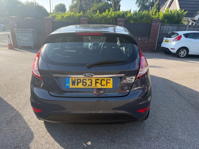 Ford Fiesta 1.25 Zetec Hatchback Euro 5 82 Grey #3