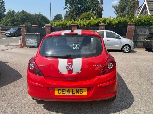 Vauxhall Corsa 1.0 Ecoflex 12V Sting Hatchback Red #4