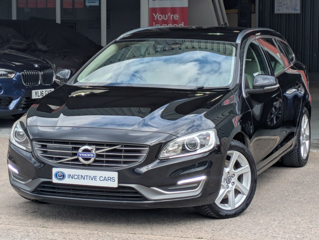 Volvo V60 2.4 D5 Se Lux Nav 215Hp 2 Owners. Sat Black #6