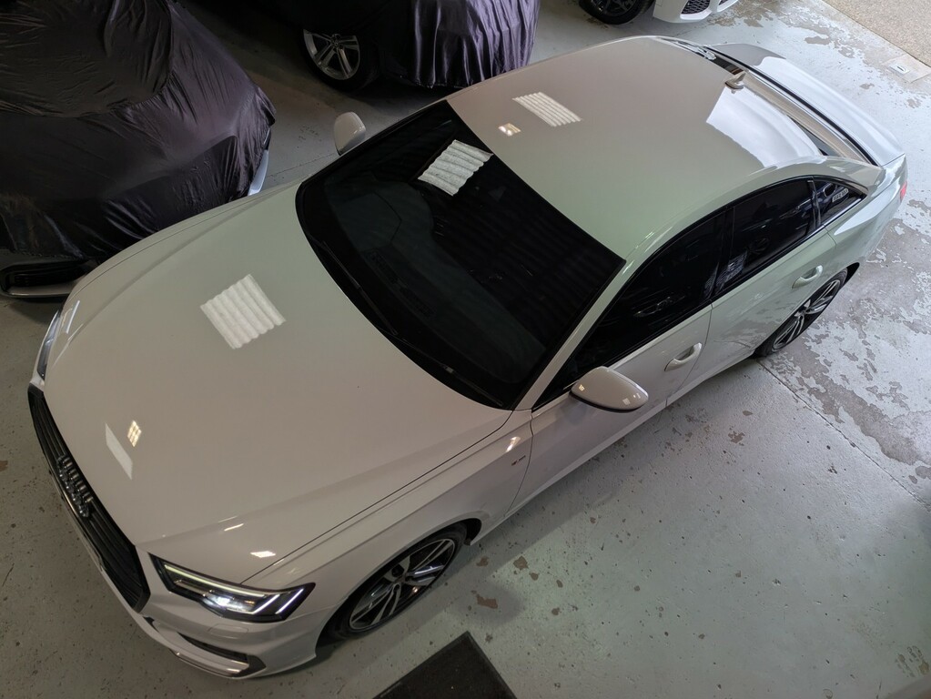 Audi A6 Saloon S Line White #40