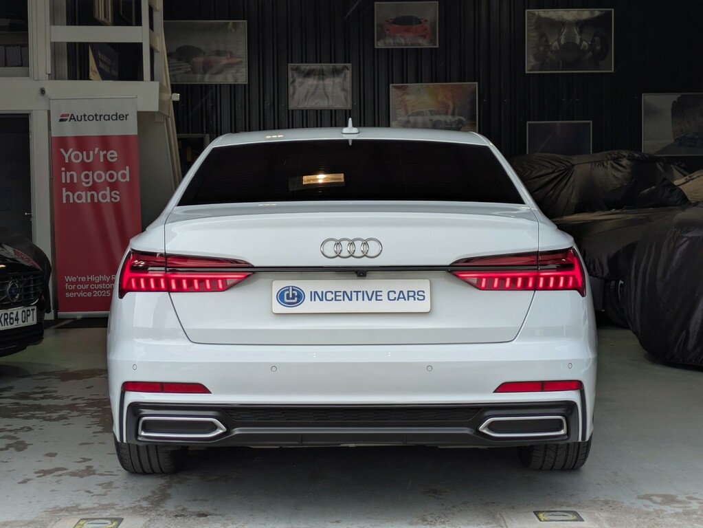 Audi A6 Saloon S Line White #34