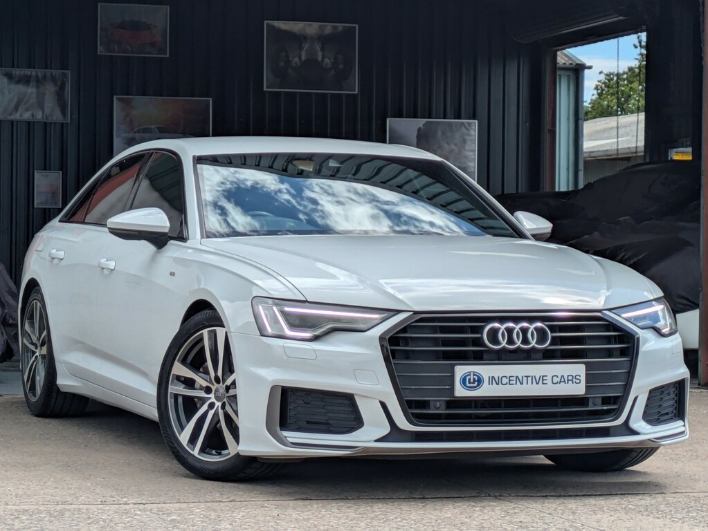 Audi A6 Saloon 40 2.0 Tdi S Line Led Lights. Rear Came White