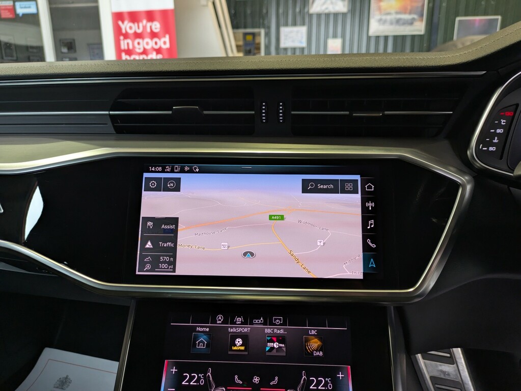 Audi A6 Saloon S Line White #21