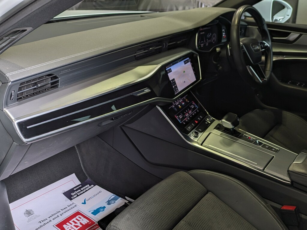 Audi A6 Saloon S Line White #18