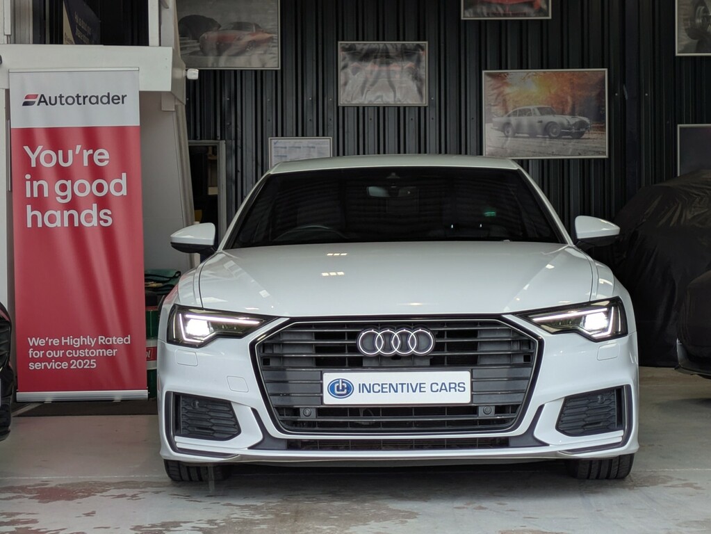 Audi A6 Saloon 40 2.0 Tdi S Line Led Lights. Rear Came White