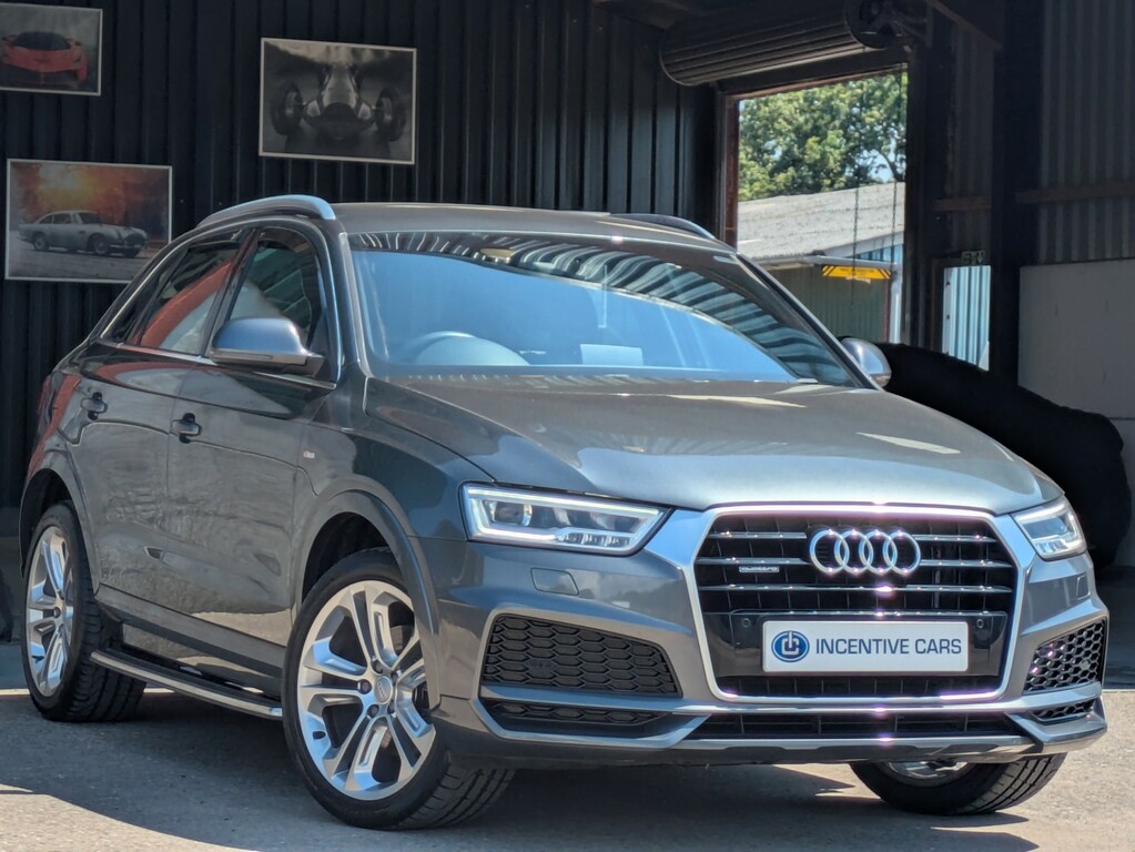 Audi Q3 2.0 Tdi S Line Edition Quattro. Audi Dealer Servic Grey