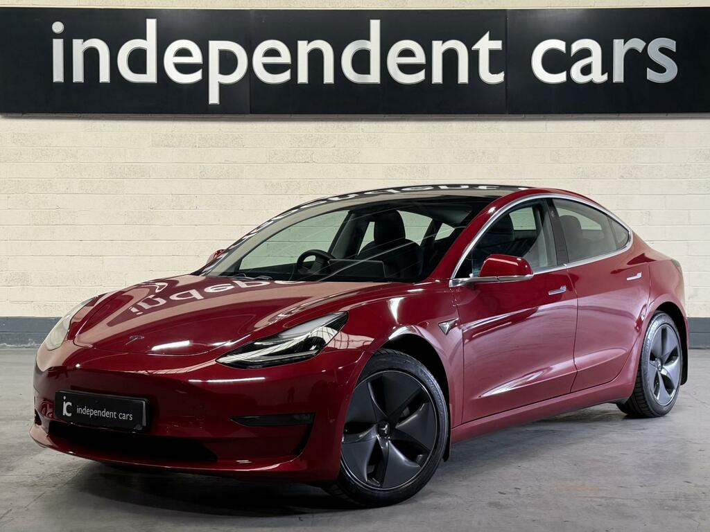 Tesla Model 3 Dual Motor Long Range Saloon 4 Red