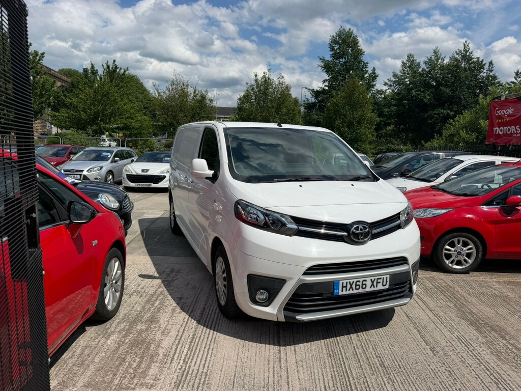 Toyota PROACE Panel Van 2.0D Comfort Medium Panel Van Mwb Euro 6 White #2