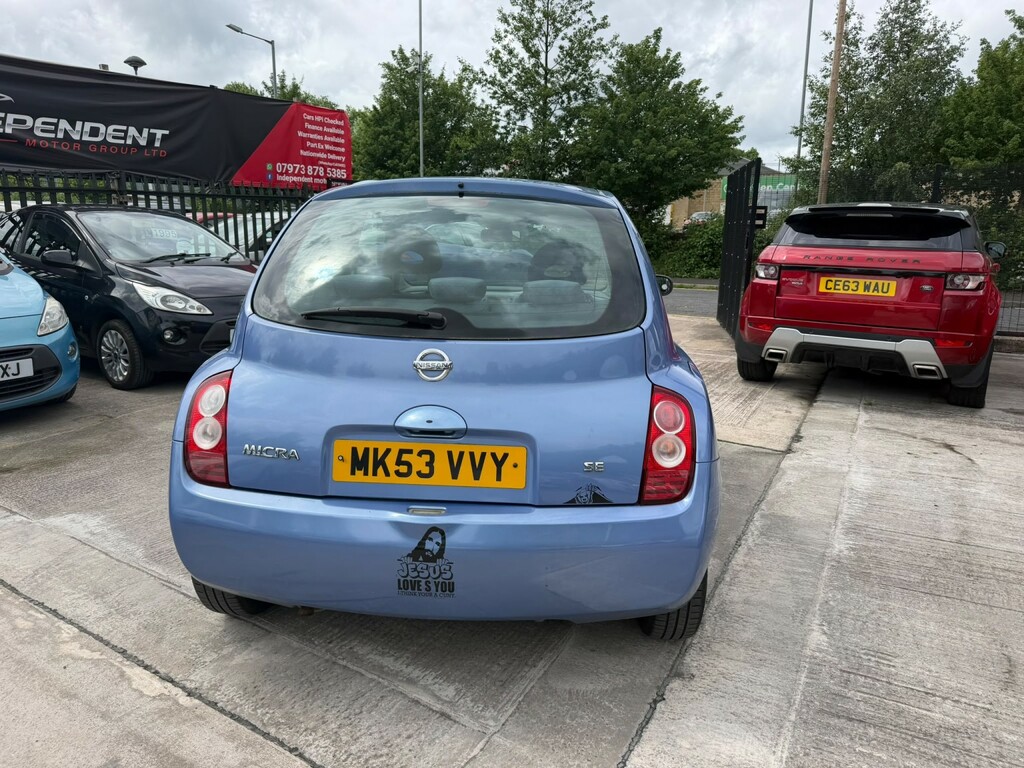 Nissan Micra Hatchback 1.2 16V Se 2003 MK53VVY Blue #6