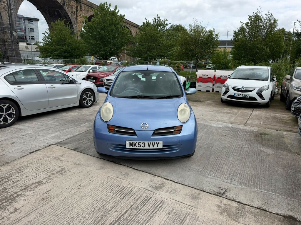 Nissan Micra Hatchback 1.2 16V Se 2003 MK53VVY Blue #3