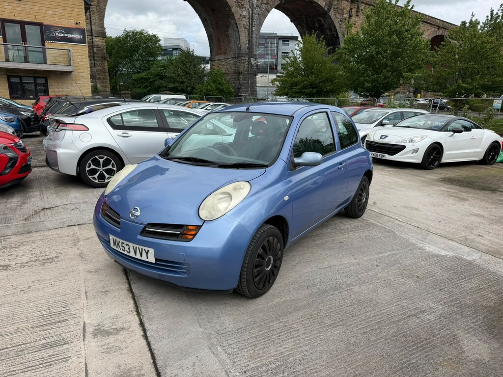Nissan Micra Hatchback 1.2 16V Se 2003 MK53VVY Blue #2