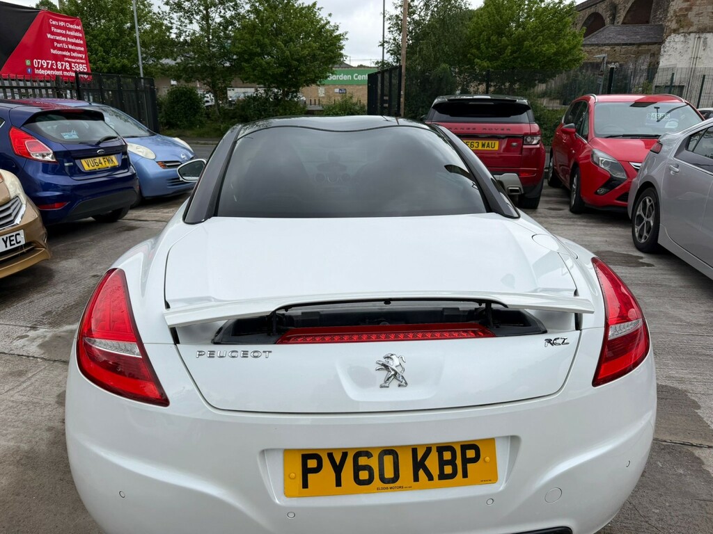 Peugeot RCZ Coupe 1.6 Thp Gt 2010 White #4