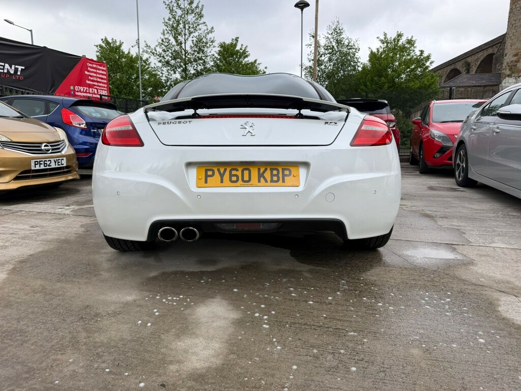 Peugeot RCZ Coupe 1.6 Thp Gt 2010 White #5