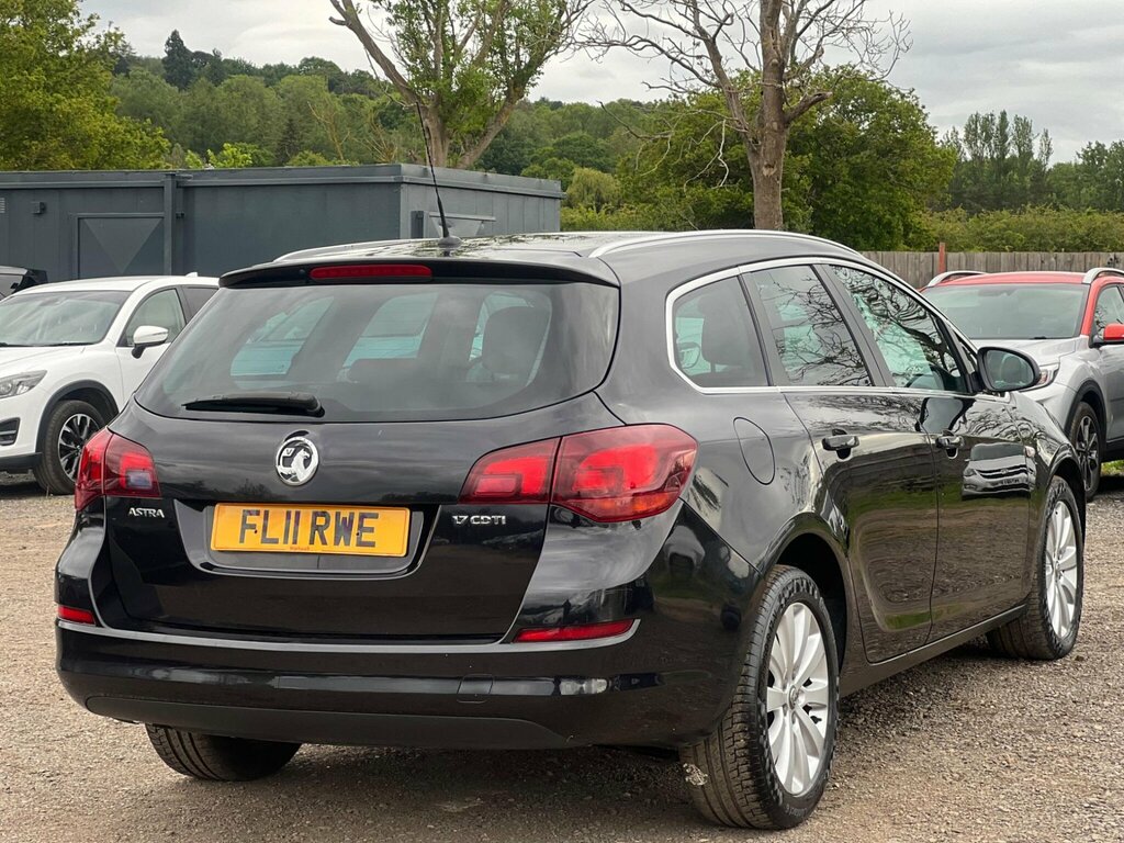 Vauxhall Astra 1.7 Cdti Ecoflex Se Sports Tourer Euro 5 Black #5