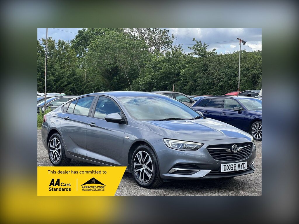 Vauxhall Insignia 1.6 Turbo D Ecotec Design Nav Grand Sport Euro 6 Grey