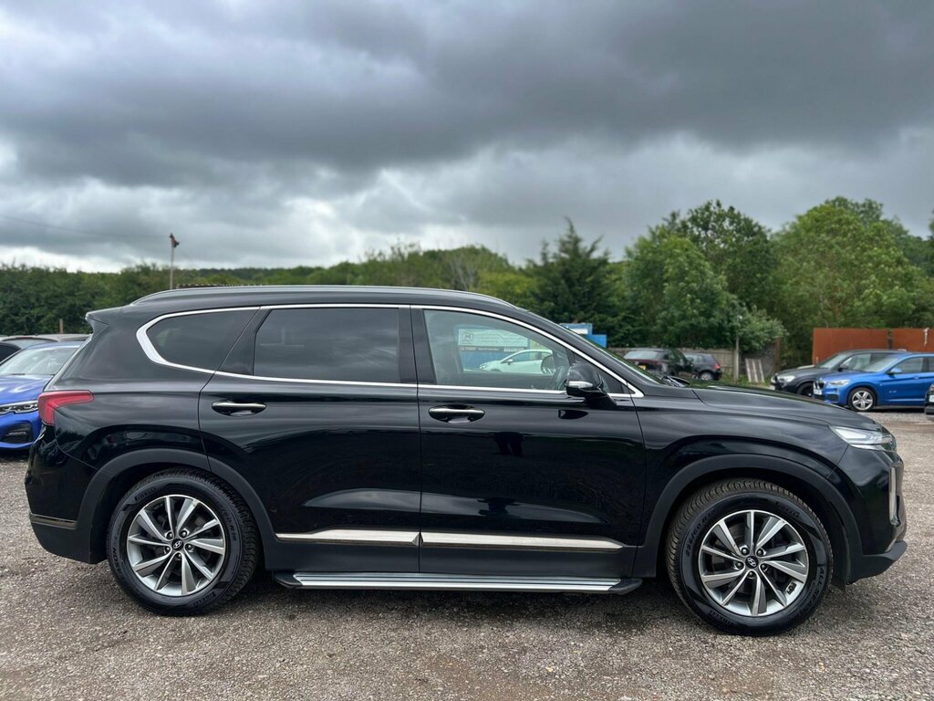 Hyundai Santa Fe Crdi Premium Se White #12