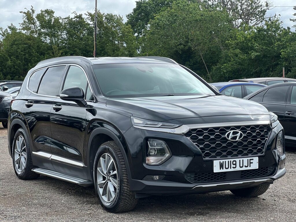 Hyundai Santa Fe 2.2 Crdi Premium 4Wd Euro 6 Ss 7 Seat Black #2