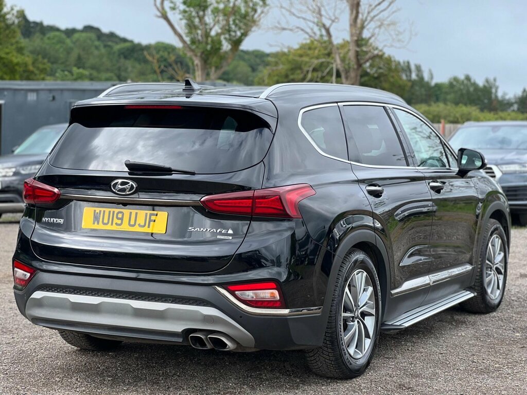 Hyundai Santa Fe 2.2 Crdi Premium 4Wd Euro 6 Ss 7 Seat Black #6