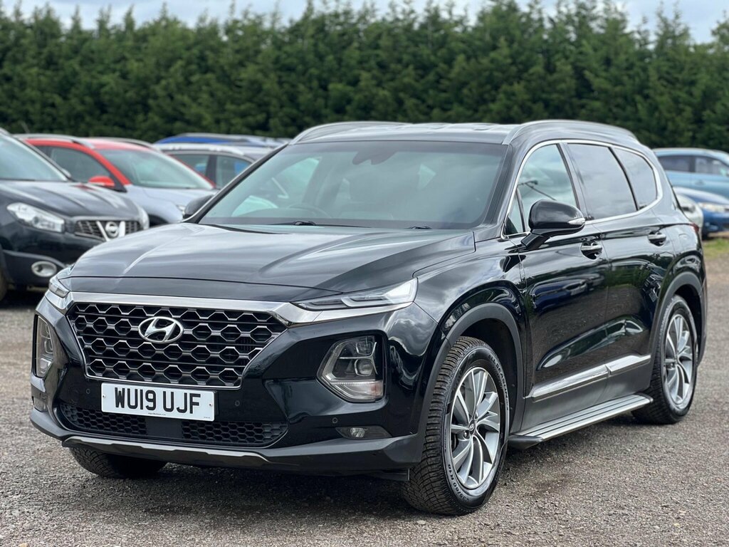 Hyundai Santa Fe 2.2 Crdi Premium 4Wd Euro 6 Ss 7 Seat Black #4