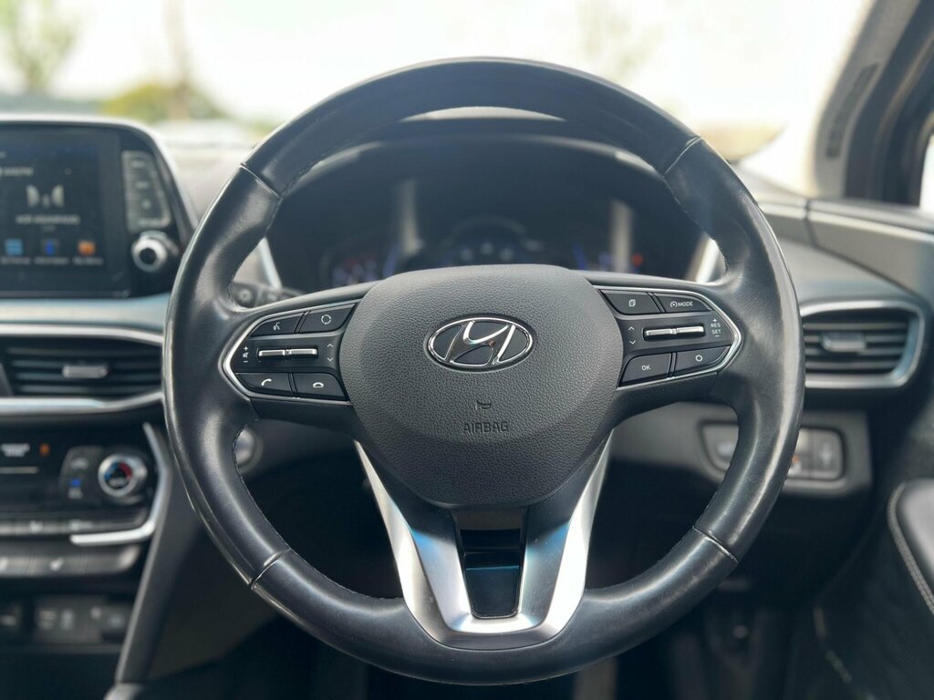 Hyundai Santa Fe Crdi Premium Se White #63
