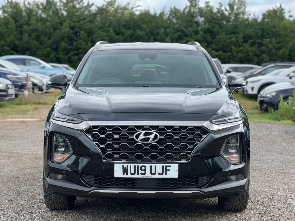 Hyundai Santa Fe 2.2 Crdi Premium 4Wd Euro 6 Ss 7 Seat Black #3
