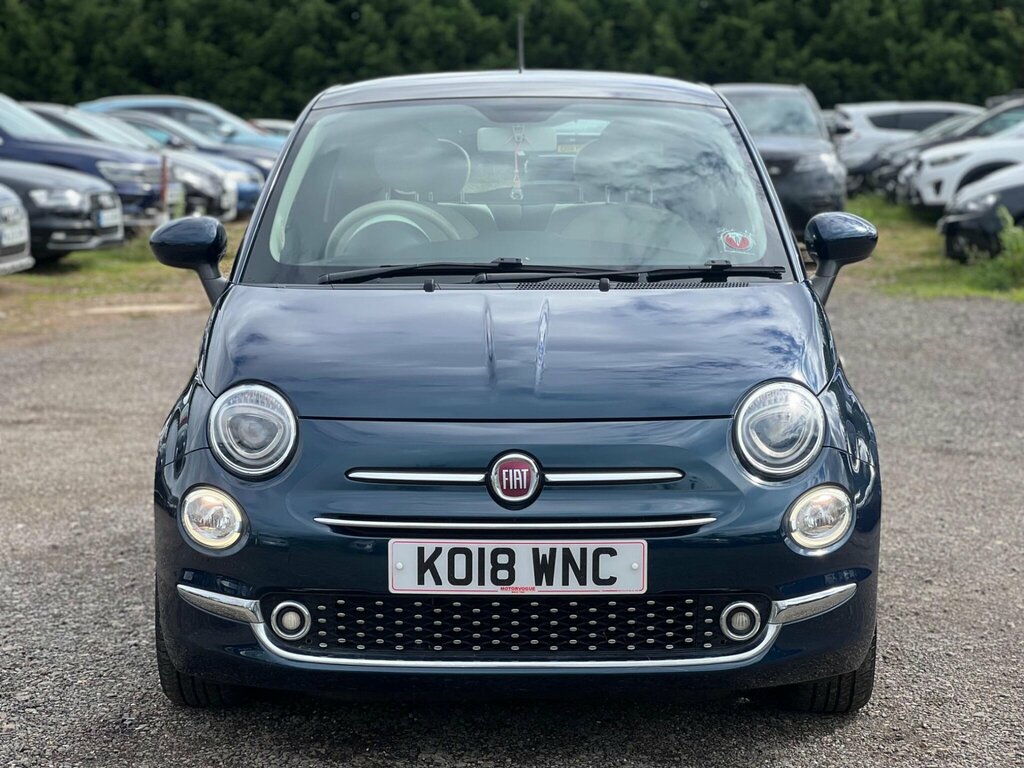 Fiat 500 1.2 Lounge Euro 6 Ss KO18WNC Blue #3