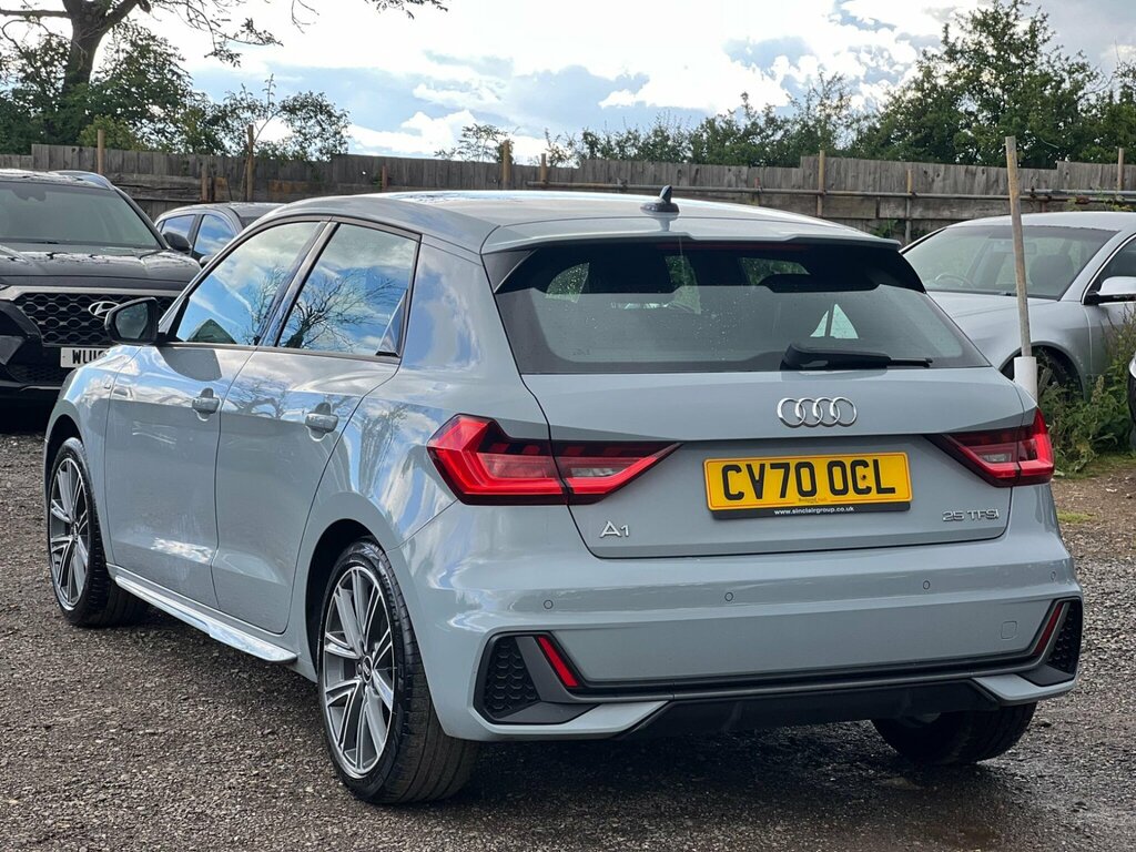 Audi A1 1.0 Tfsi 25 S Line Sportback Euro 6 Ss CV70OCL Grey #4