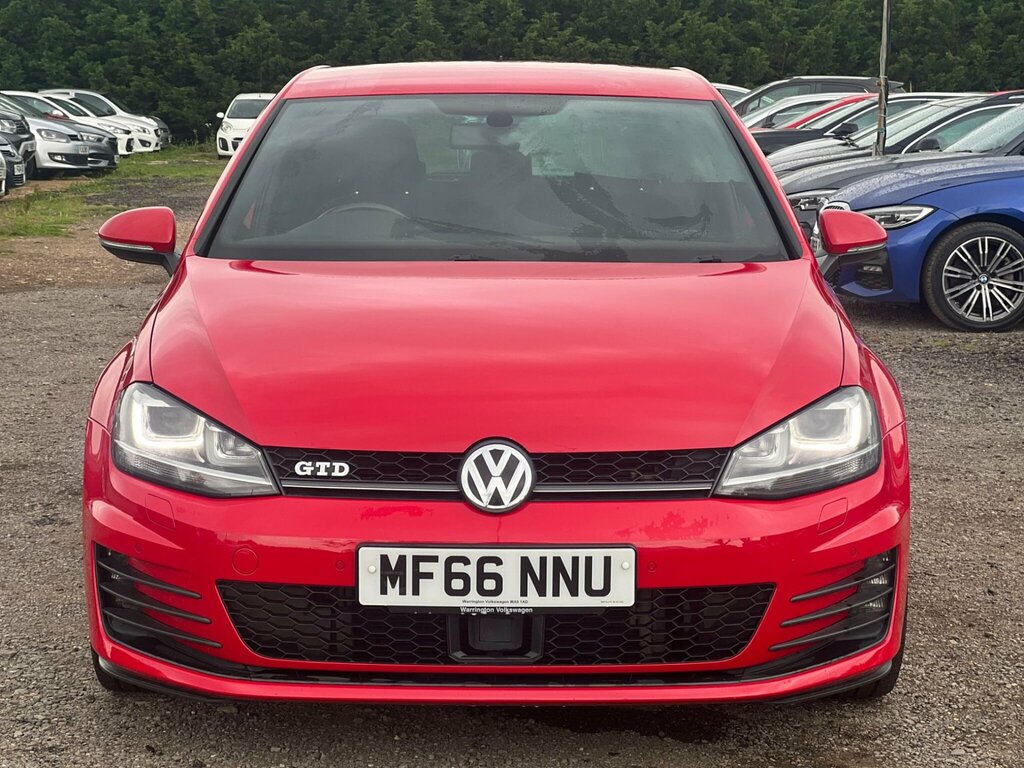 Volkswagen Golf 2.0 Tdi Bluemotion Tech Gtd Euro 6 Ss MF66NNU Red #4