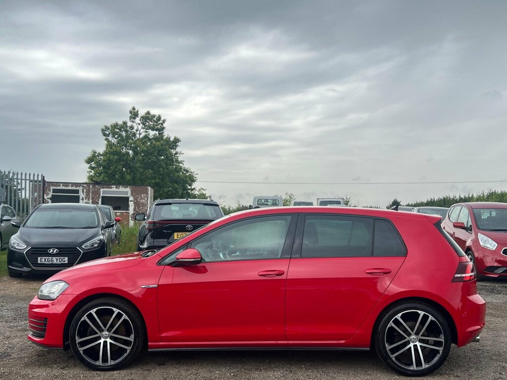 Volkswagen Golf 2.0 Tdi Bluemotion Tech Gtd Euro 6 Ss MF66NNU Red #5