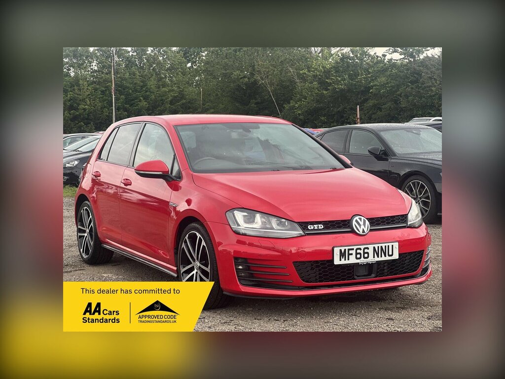 Volkswagen Golf 2.0 Tdi Bluemotion Tech Gtd Euro 6 Ss MF66NNU Red
