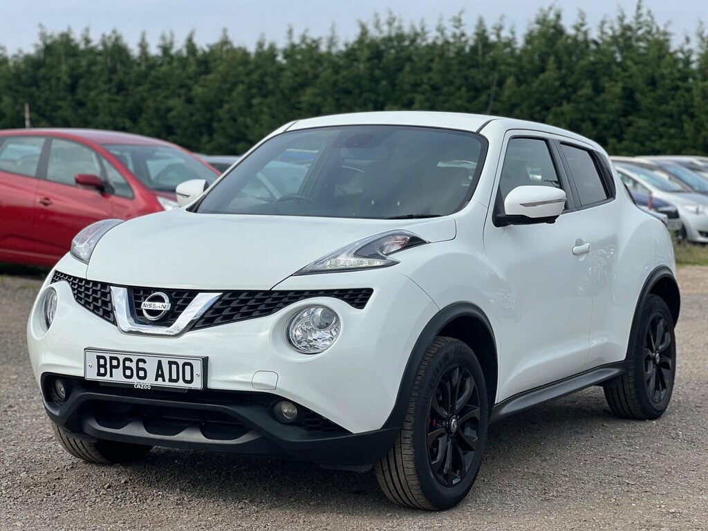 Nissan Juke 1.2 Dig-t Tekna Euro 6 Ss BP66ADO White #3