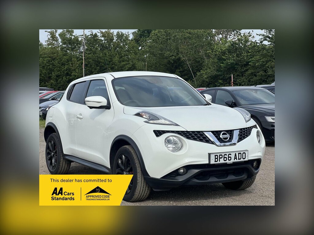 Nissan Juke 1.2 Dig-t Tekna Euro 6 Ss White
