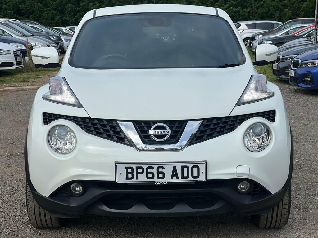 Nissan Juke 1.2 Dig-t Tekna Euro 6 Ss BP66ADO White #4