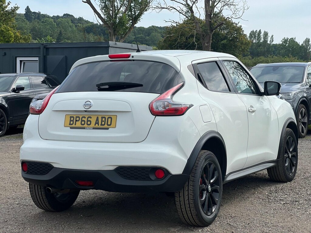 Nissan Juke 1.2 Dig-t Tekna Euro 6 Ss BP66ADO White #6
