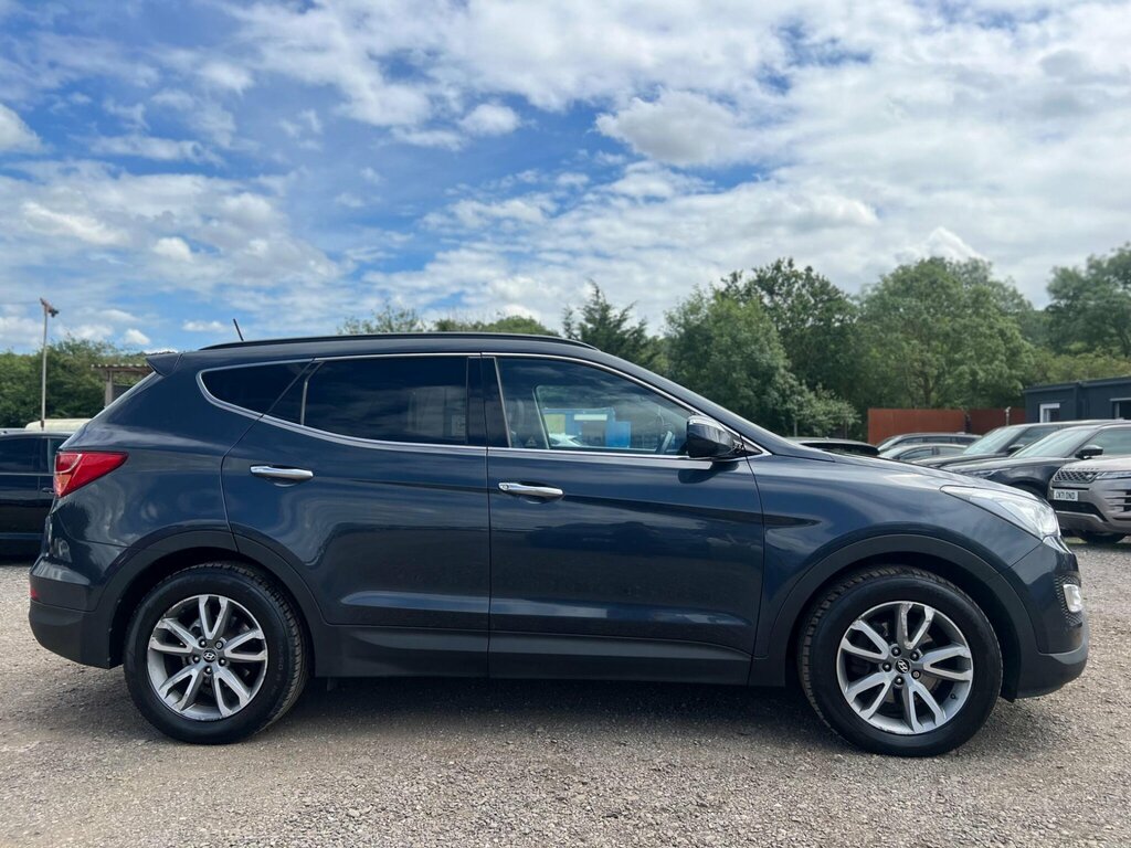 Hyundai Santa Fe 2.2 Crdi Premium 4Wd Euro 5 7 Seat Blue #5