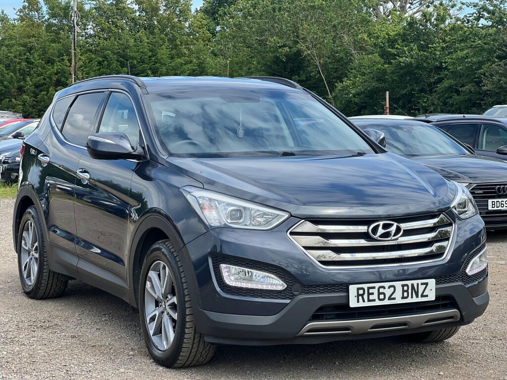 Hyundai Santa Fe 2.2 Crdi Premium 4Wd Euro 5 7 Seat Blue #2