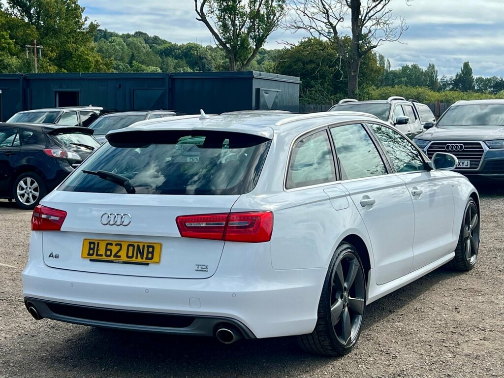Audi A6 Avant 3.0 Bitdi V6 S Line Tiptronic Quattro Euro 5 Ss White #5