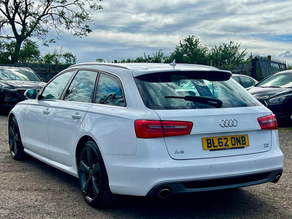Audi A6 Avant 3.0 Bitdi V6 S Line Tiptronic Quattro Euro 5 Ss White #4