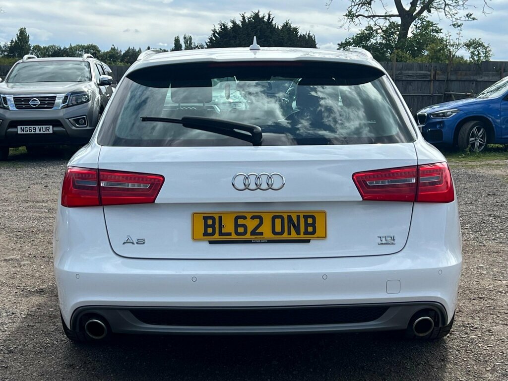 Audi A6 Avant 3.0 Bitdi V6 S Line Tiptronic Quattro Euro 5 Ss White #6