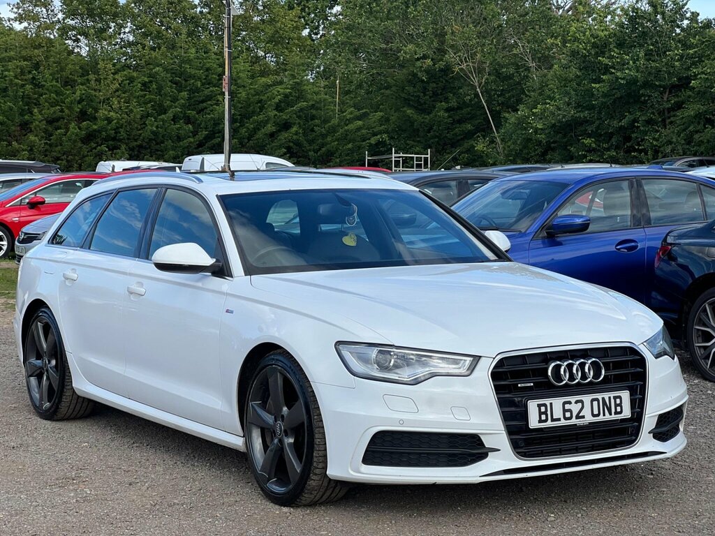Audi A6 Avant 3.0 Bitdi V6 S Line Tiptronic Quattro Euro 5 Ss White #2