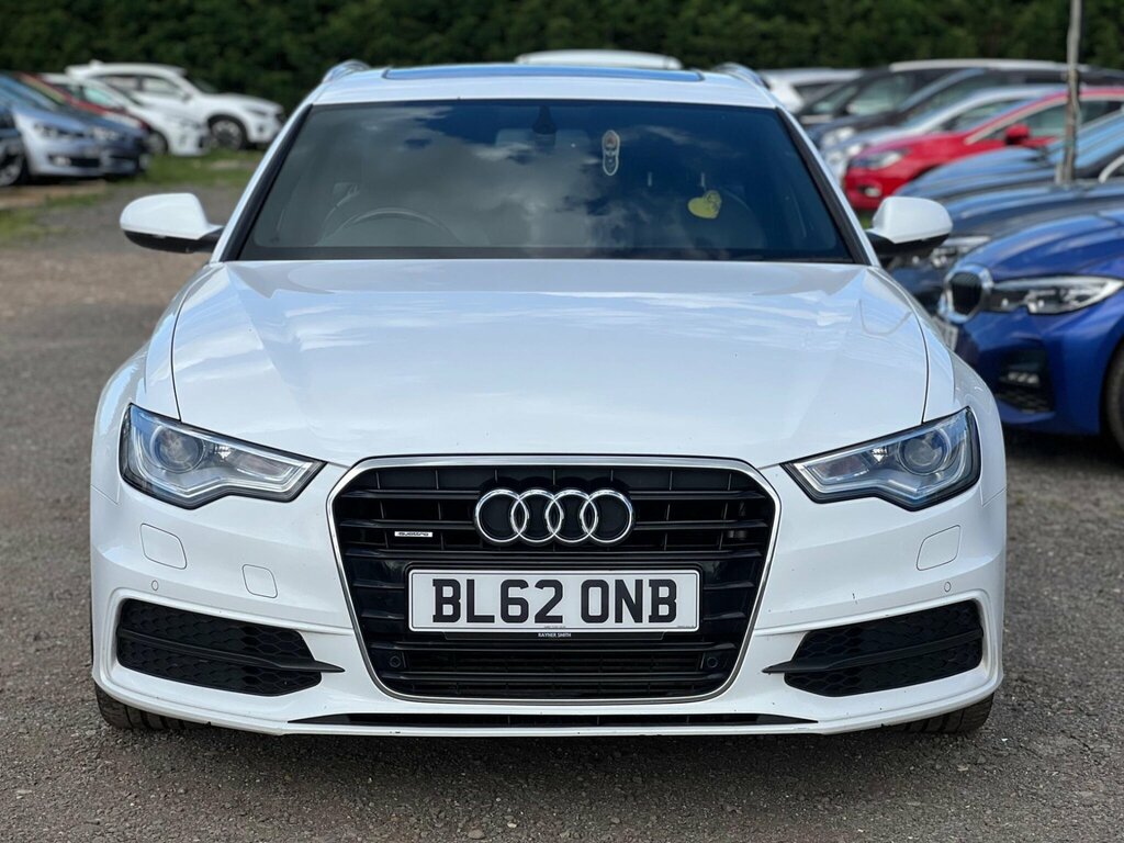 Audi A6 Avant 3.0 Bitdi V6 S Line Tiptronic Quattro Euro 5 Ss White