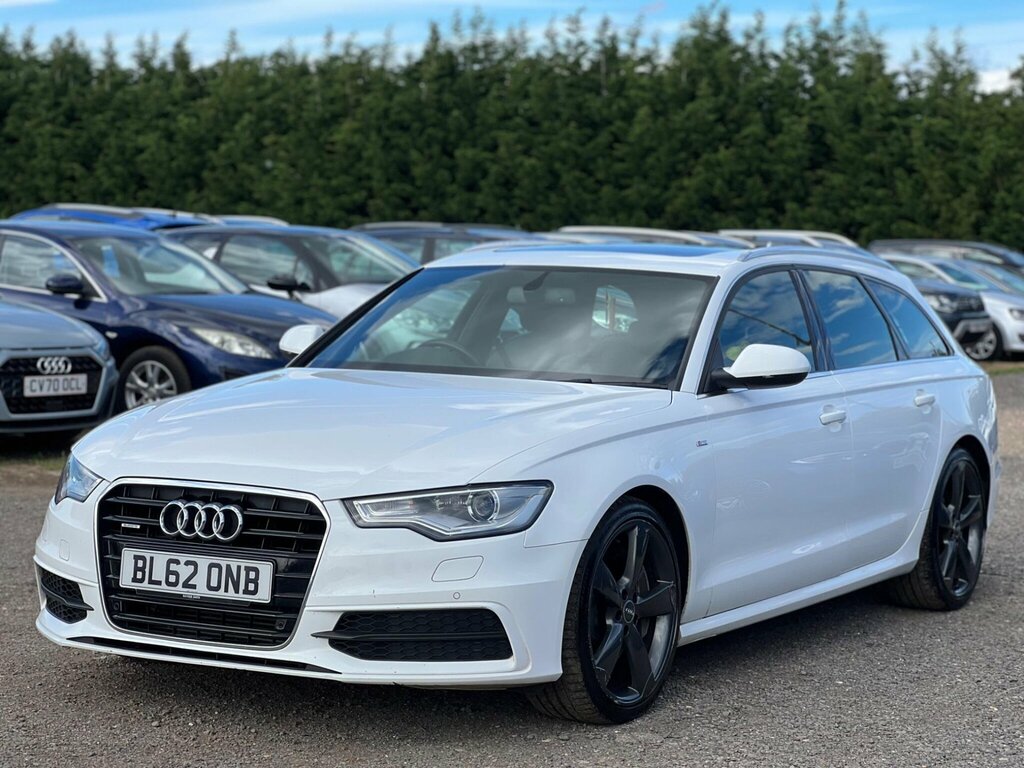 Audi A6 Avant 3.0 Bitdi V6 S Line Tiptronic Quattro Euro 5 Ss White #3