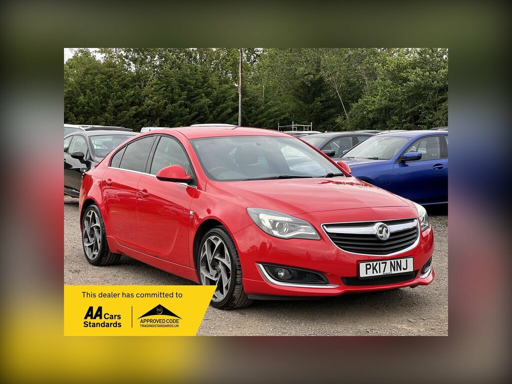 Vauxhall Insignia 2.0 Cdti Ecoflex Sri VX Line Nav Euro 6 Ss Red