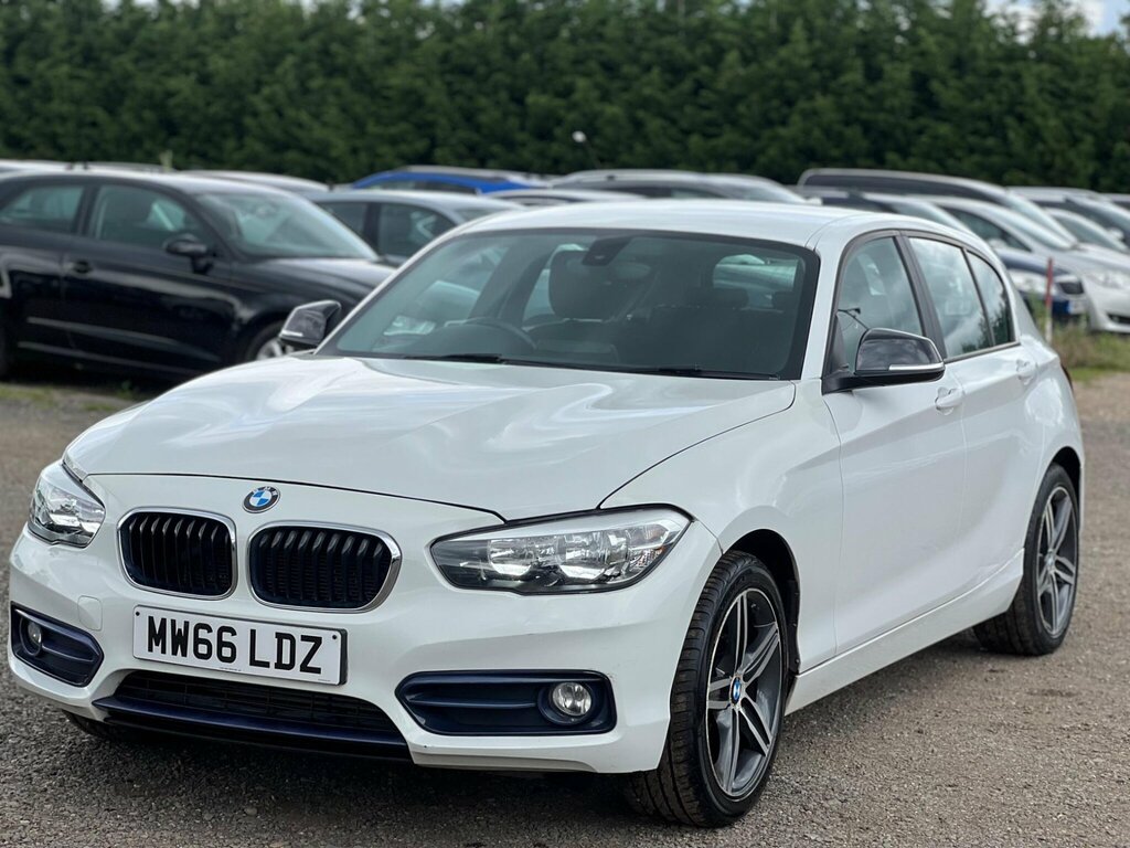 BMW 1 Series 1.5 116D Sport Euro 6 Ss White #3